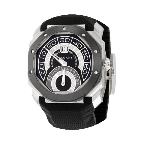 Bulgari Octo Retrogradi Black Lacquered ...