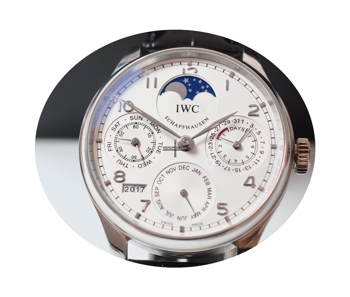 IWC Portuguese Perpetual Calendar Platin...