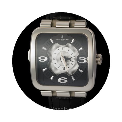De Grisogono Fuso Quadrato 18K White Gol...