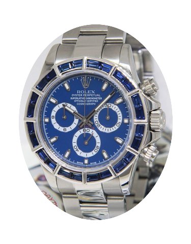 Rolex Daytona Chronograph Steel Blue Dia...
