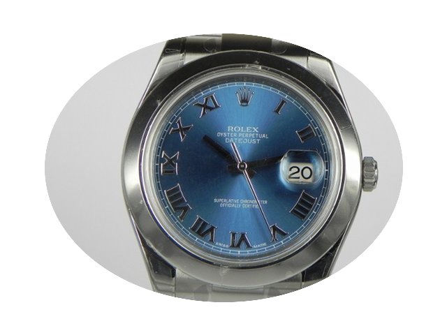 Rolex DATEJUST II 41MM NEW MODEL BLU ROM...