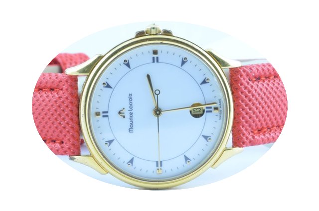 Maurice Lacroix Herren Uhr Stahl Vergold...