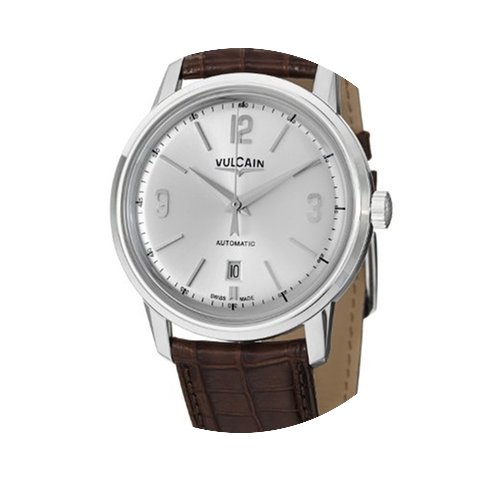 Vulcain 50 Presidents Automatic Silver D...