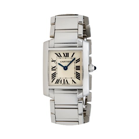 Cartier Tank Francaise 18K White Gold Wa...