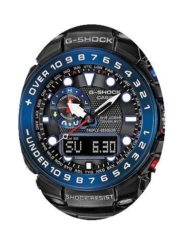 Casio GWN-1000B-1BER G-Shock 47mm 20ATM...