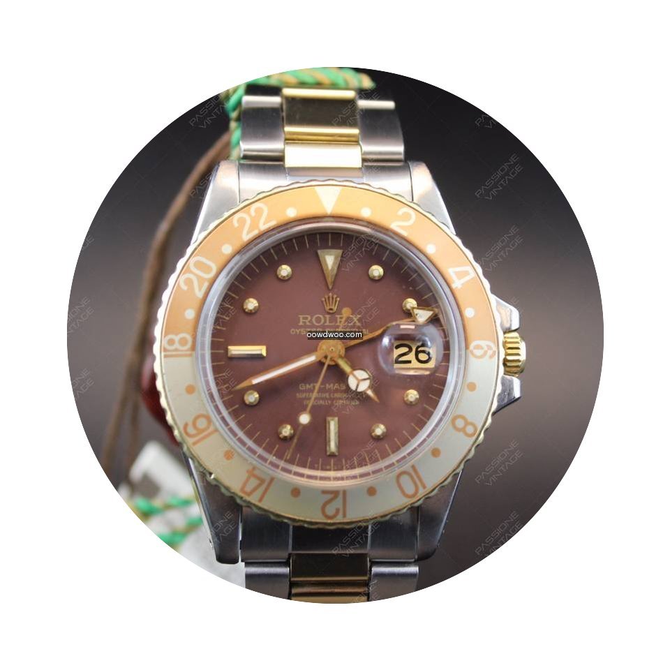 Rolex GMT-Master Brown dial - nipples in...