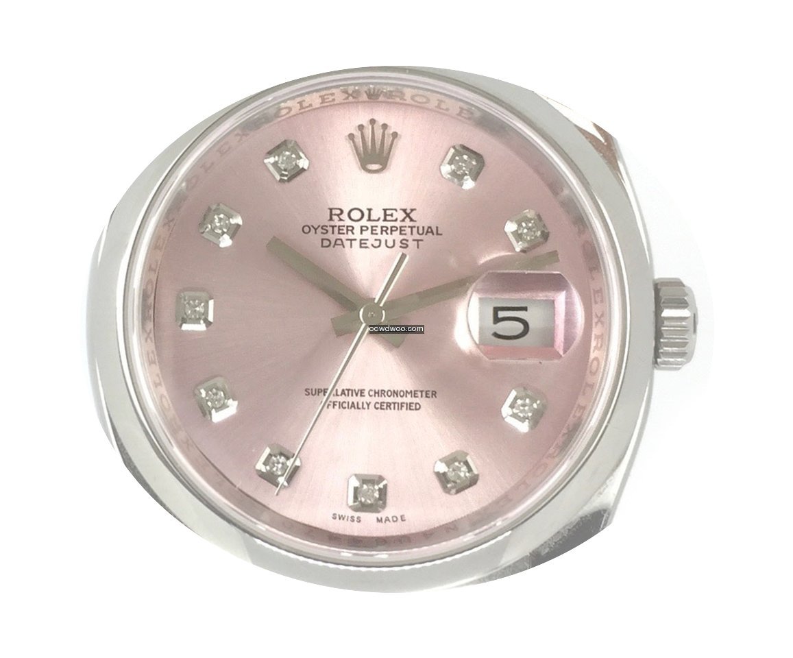 Rolex Datejust Diamonds Aftermarket Box/...