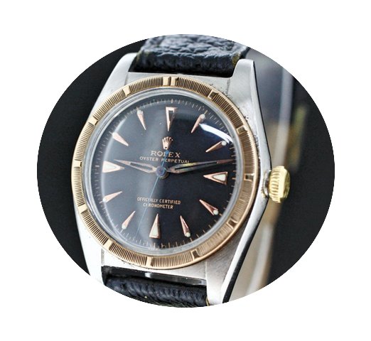 Rolex Oyster Perpetual automatic Black D...