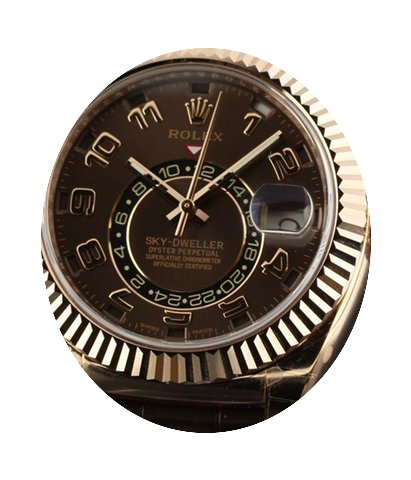 Rolex New Sky-dweller 326135 Gold Open 5...