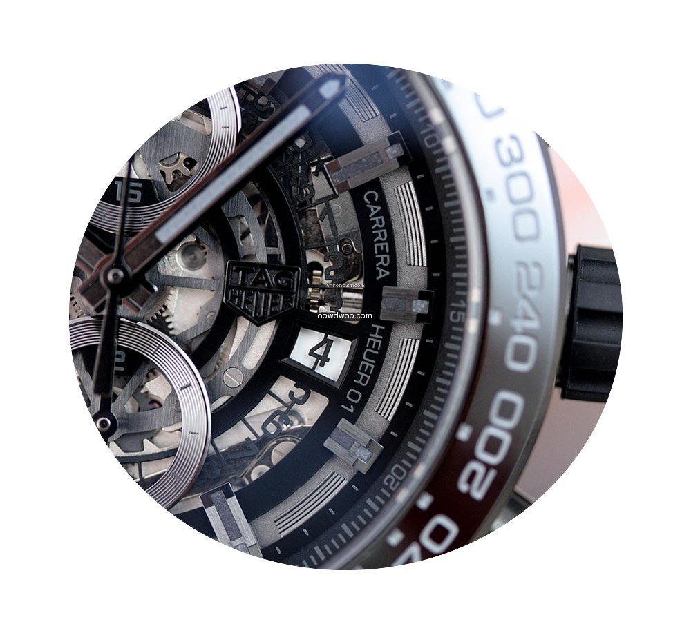 TAG Heuer Carrera Heuer 01 Black Ceramic...