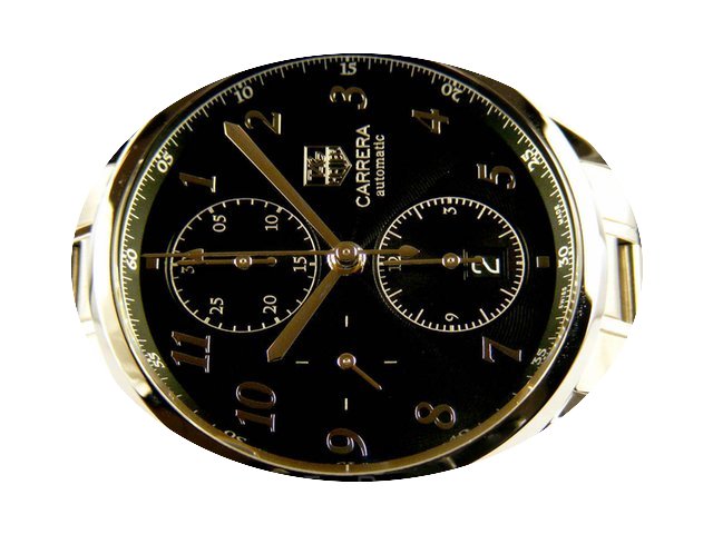 TAG Heuer Carrera crono in acciaio Nero ...