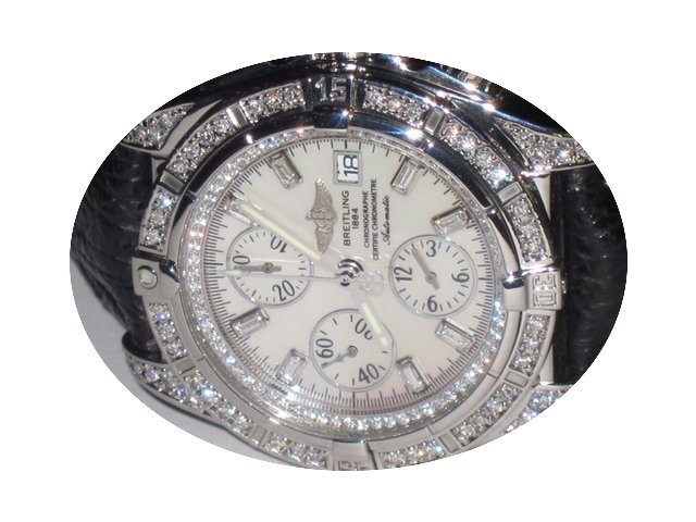 Breitling Chronomat Evolution Diamonds...