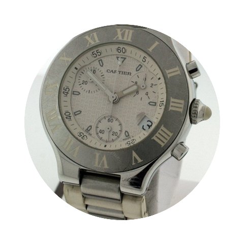 Cartier Must 21 Chronoscaph Men's W10184...