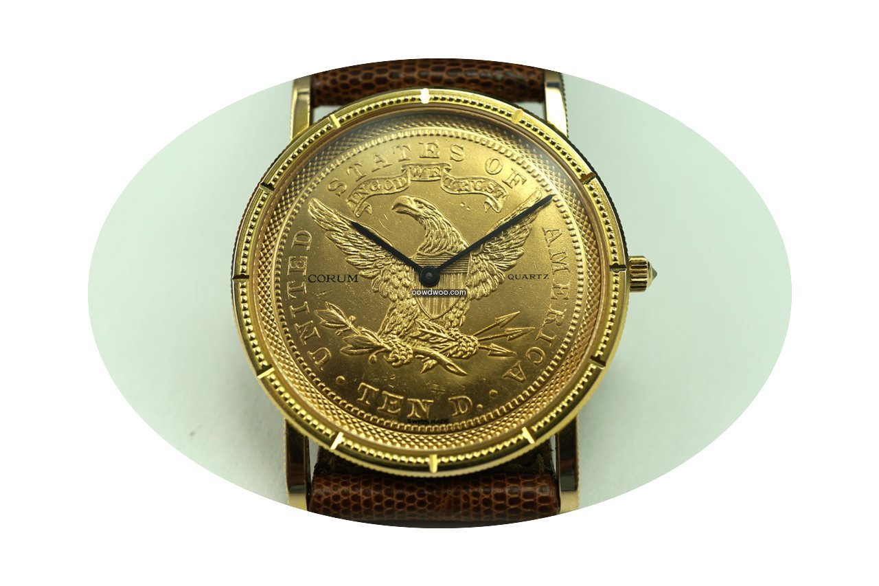 Corum $10 Liberty Coin watch 32 mm excel...