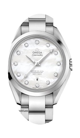 Omega Seamaster Aqua Terra White Mother ...