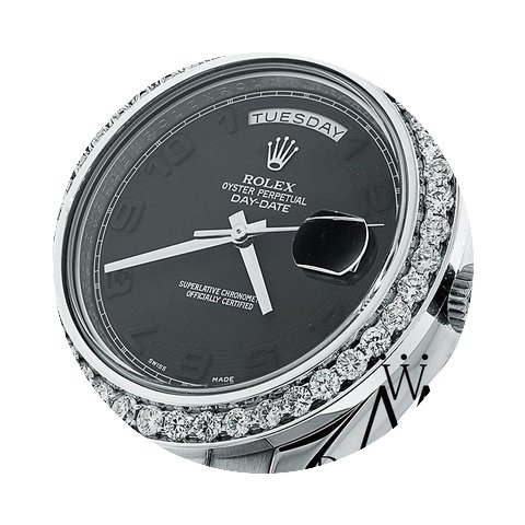 Rolex Day-date Ii Presidential White Gol...