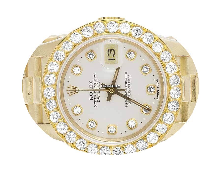 Rolex Ladies Rolex Presidential 18K Yell...