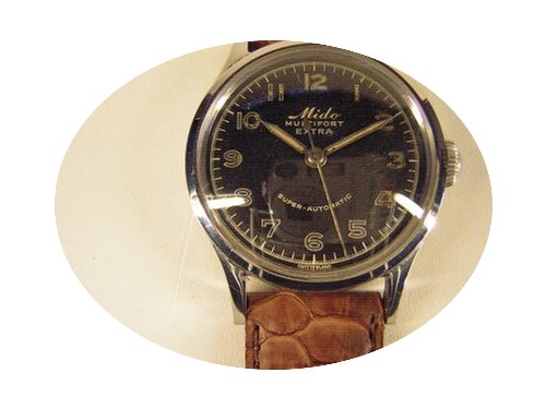 Mido vintage Stahl Automatic Multifort c...
