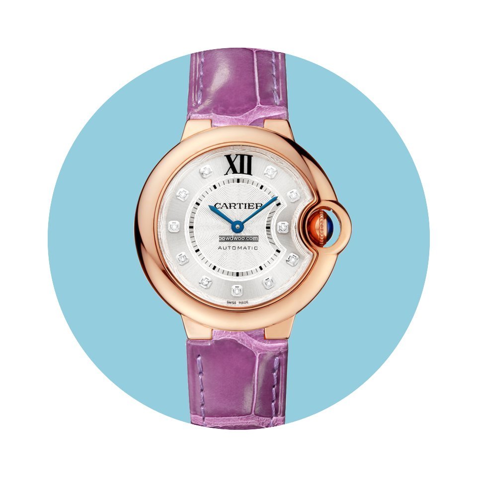 Cartier BALLON BLEU DE CARTIER 33 mm Rot...