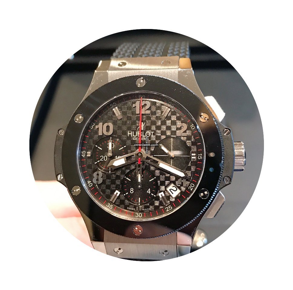Hublot Big Bang Steel & Black Ceramic...