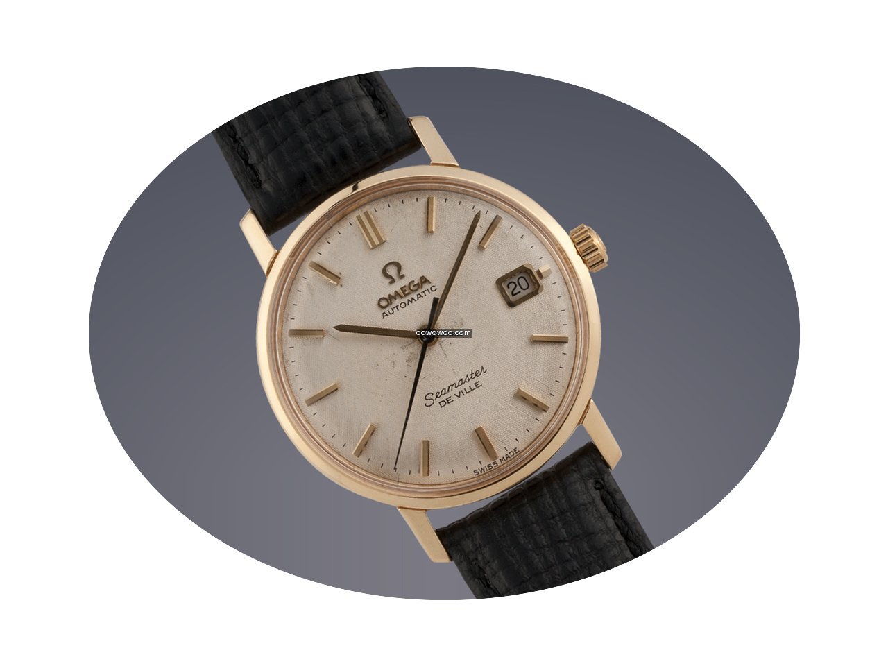 Omega Seamaster De Ville 18ct yellow gol...