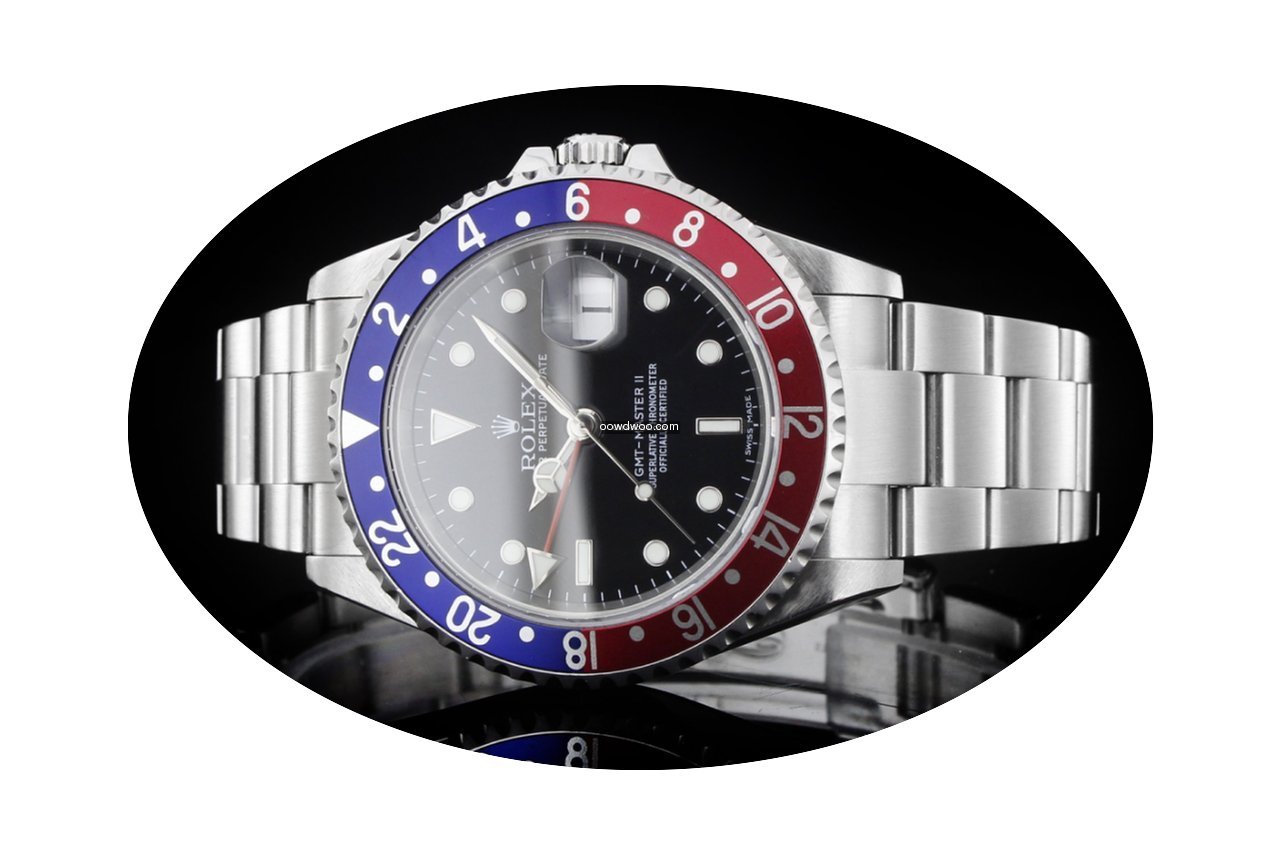 Rolex GMT-Master II (40mm) Ref.: 16710BL...