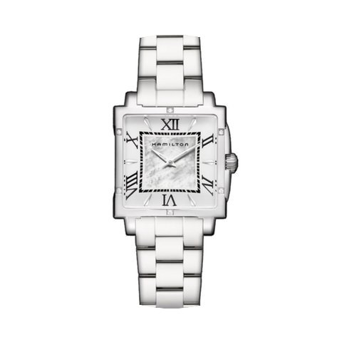 Hamilton Jazzmaster Square Lady Quarz H3...