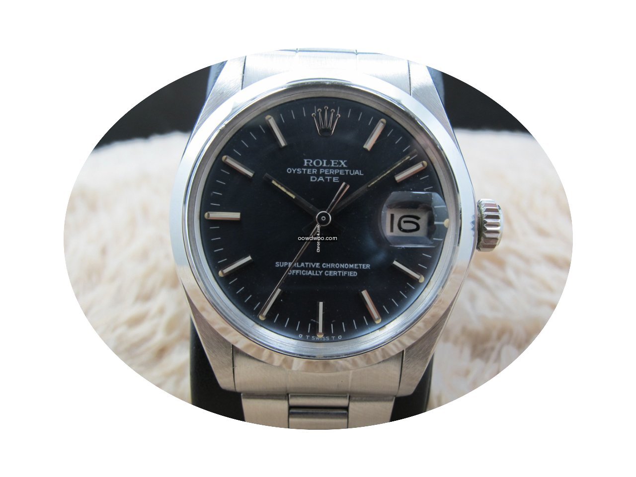 Rolex OYSTER DATE 1500 Original Dark Gre...