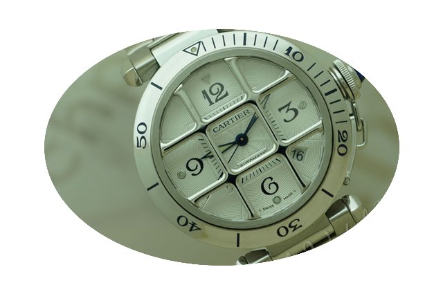 Cartier Pasha Steel Grid 38mm...