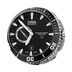 Oris Aquis Titan Small Second Ref. 01 74...