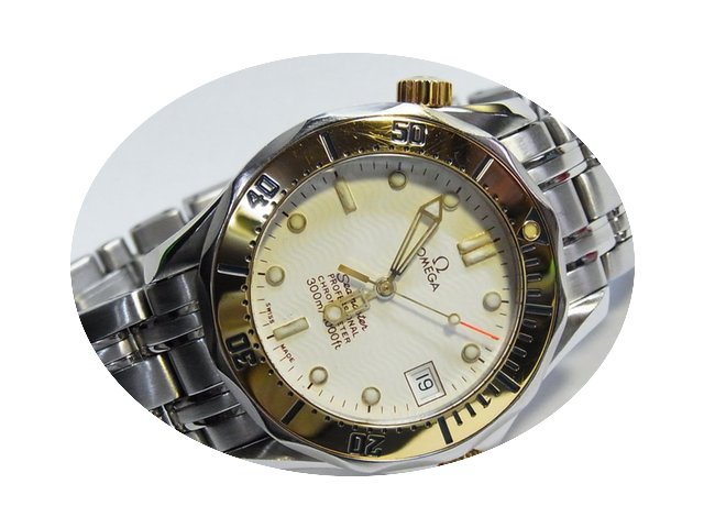 Omega 18k Seamaster Professional 300m au...