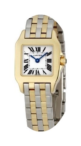 Cartier SANTOS DEMOISELLE LADIES' 18kt Y...