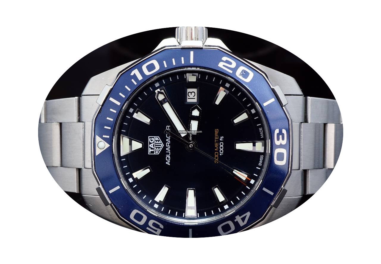 TAG Heuer 2016 Aquaracer 300M, Steel, Bo...