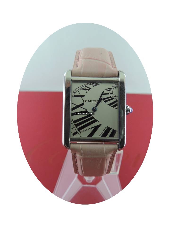 Cartier Tank Solo w/ Piano Dial W5200017...