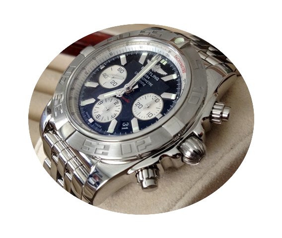 Breitling Chronomat B01 Steel Black Dial...