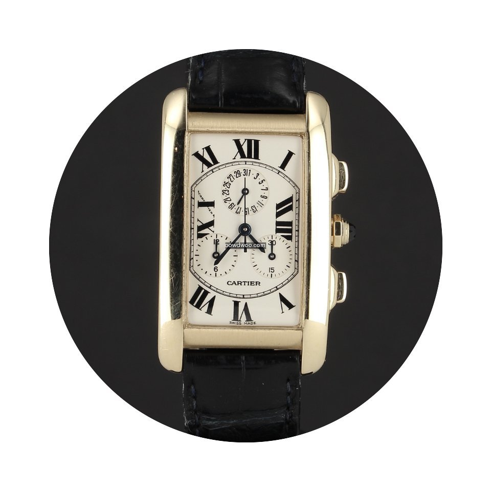 Cartier Tank Americaine Chronograph...
