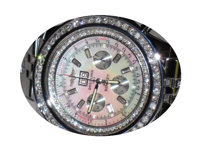 Breitling Bentley 6.75 MOP Diamonds...