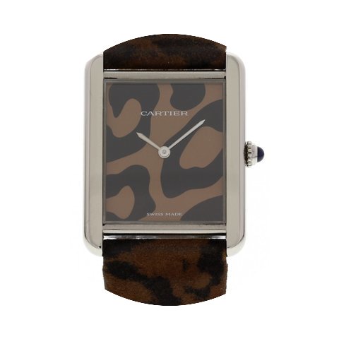 Cartier Large Stainless Steel Cartier Ta...
