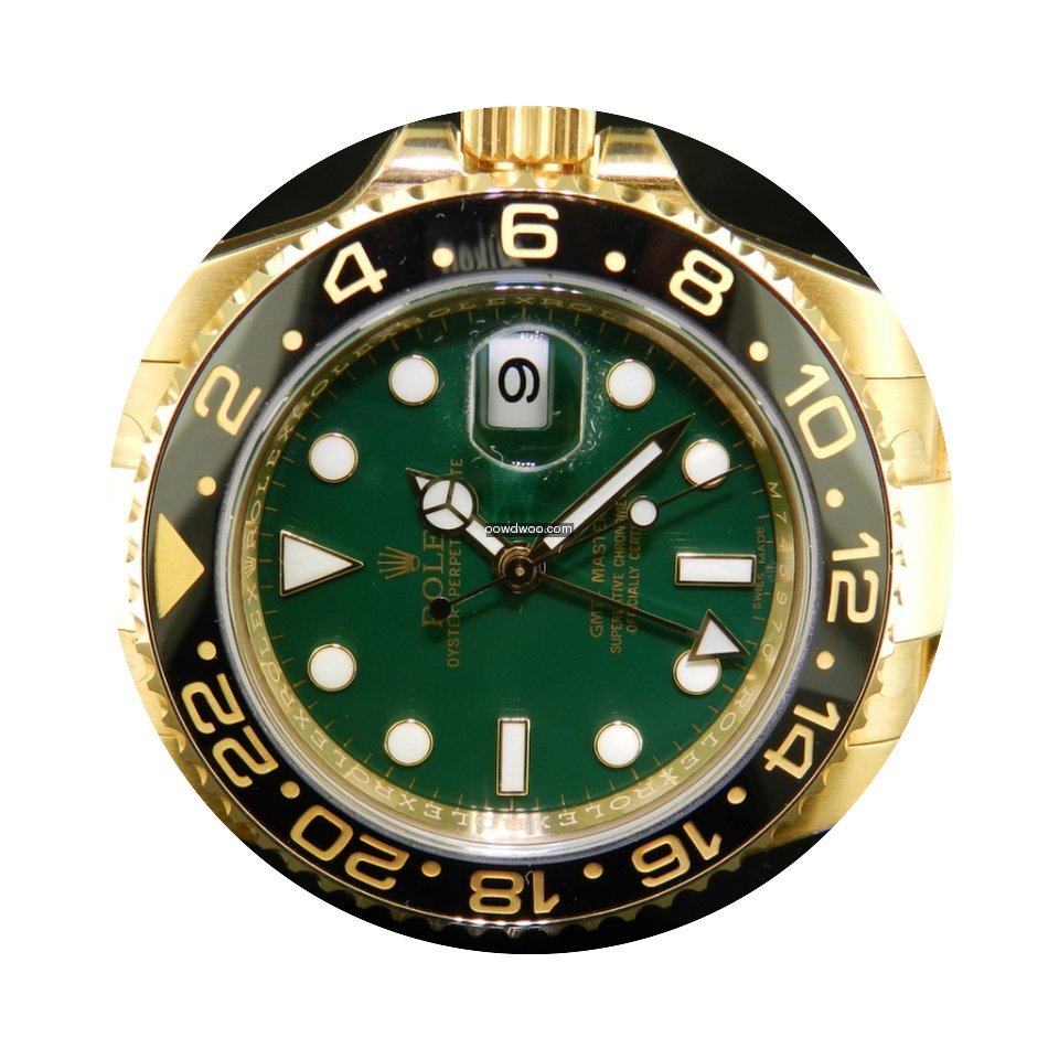 Rolex Gmt Master Ii Ref. 116718ln Oro Gi...