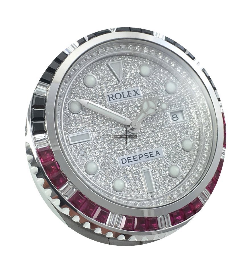 Rolex Deep Sea Coke Baguette Lünette Pa...