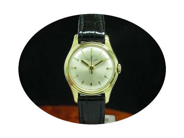 Breitling Geneve 18kt 750 Gold Handaufzu...