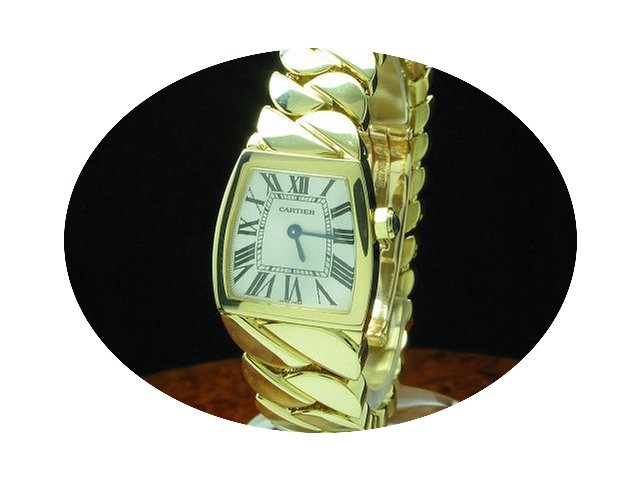 Cartier La Dona 18kt 750 Gold Damenuhr I...