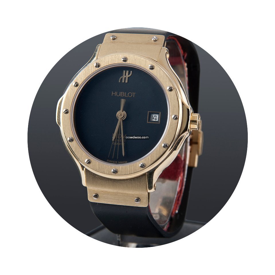 Hublot classic gold lady...