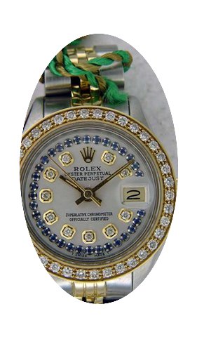 Rolex Ladies Datejust 2-Tone Watch 69173...