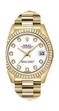 Rolex Datejust Ladies Midsize 178278-WHT...