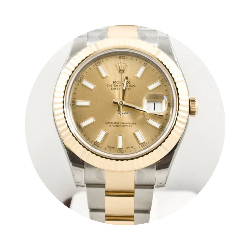 Rolex Datejust II 41mm Champagne Face Bo...