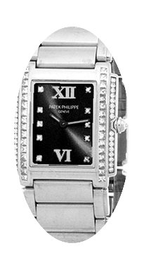 Patek Philippe Lady's 18K White Gold Dia...