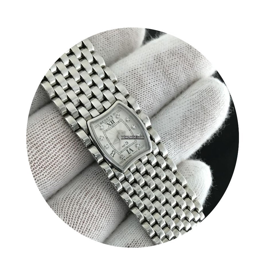 Bedat & Co #3 Diamond Dial Stainless Ste...