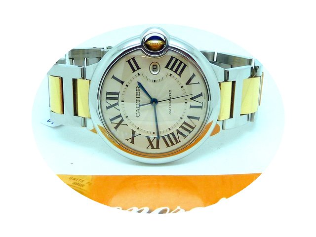 Cartier Ballon Bleu Steel and Gold 42mm...