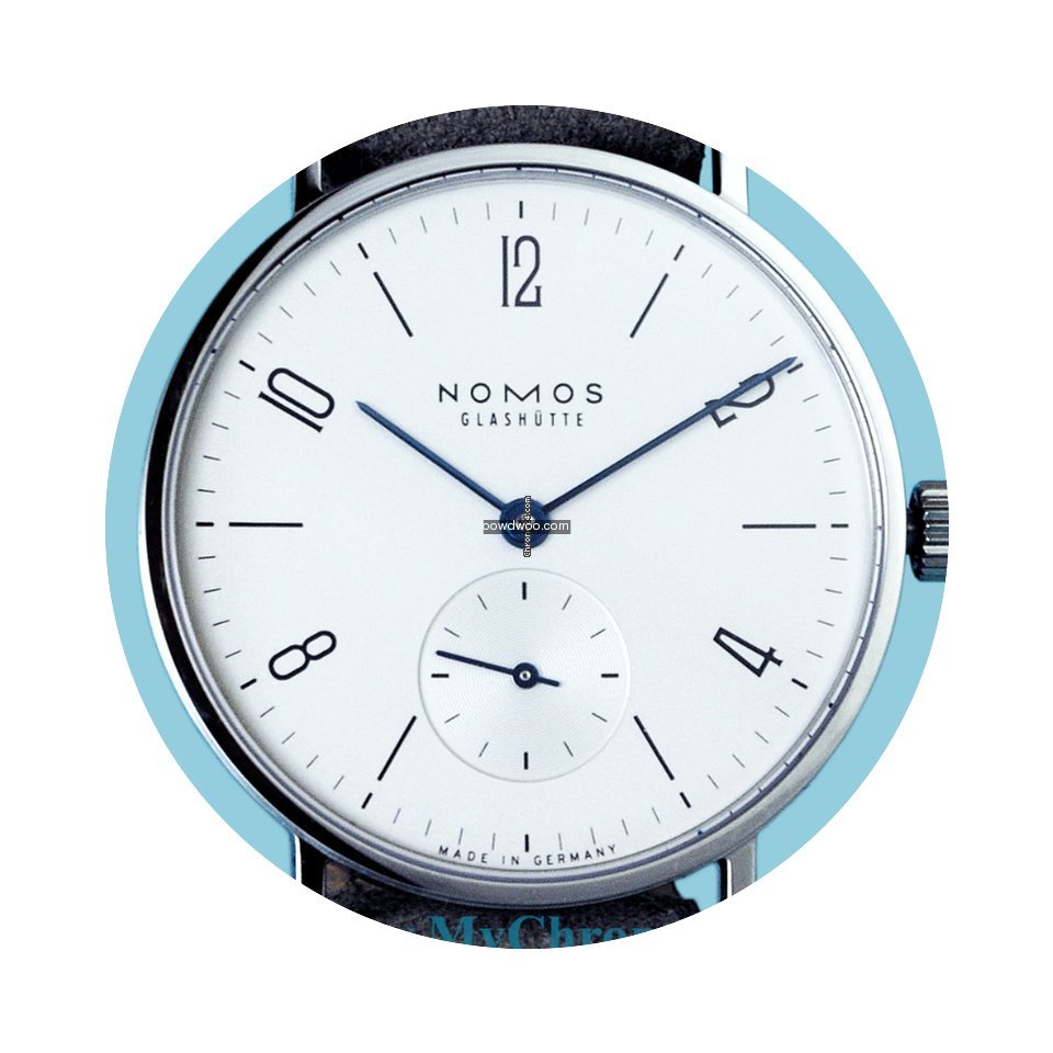 Nomos Glashütte Tangente 33 Saphirglasb...